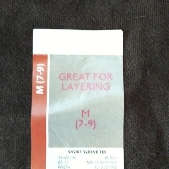 Black Slim Fit Tee - Picture 3 of 3